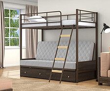 Купите двухъярусные кровати фабрики 4 сезона в интернет-магазине MebHomе.RU