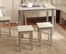 Купить деревянные обеденные столы для кухни недорого в интернет-магазине MebHomе.ru.
