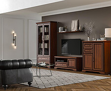 Купите белую мебель в классическом стиле от BRW для гостиной на сайте MebHomе.RU