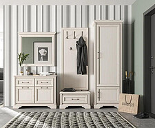 Купите мебель в классическом стиле белого цвета от BRW для прихожей на сайте MebHomе.RU