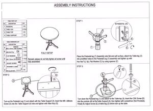 Woodville Round White    