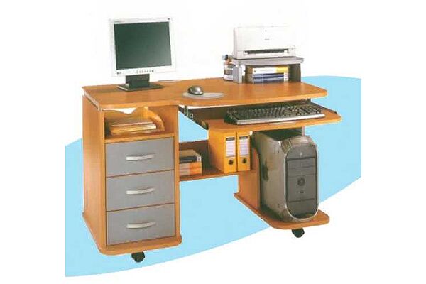 Компьютерный стол Крона КСК-4 (правый)