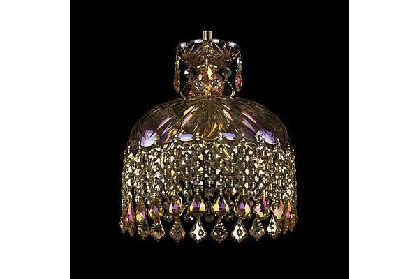Подвесной светильник Bohemia Ivele Crystal 1478 14781/25 G Leafs M777