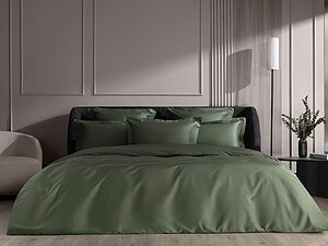���������� ����� German Grass Satin Allure Grass Pine Green, �/� 160 (50�70)