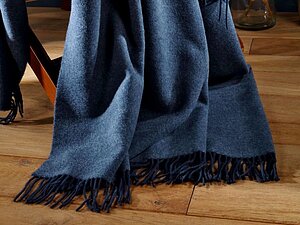 ���� Biederlack Cashmere Plaid jeans-marine