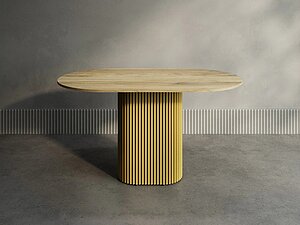   Genglass Trubis Oval Wood 14080 