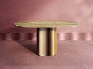   Genglass Trubis Oval Wood 16080 