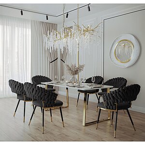 ���� �� �������������� Rakel black / gold