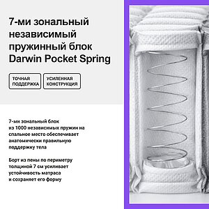 ������ darwin Cells Spring � ����������� ��������� ����, 500 ������/�&sup2;, 7 ��� ��������� � ��������� �������, ������������ ���: 160 ��.