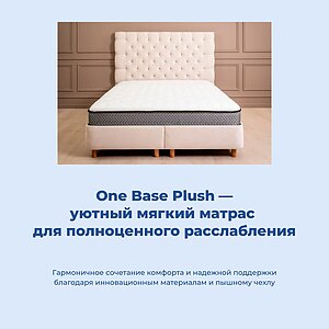 ������ ������ One Base Plush � ���� 28150 �. � �������� 1,5 ����
