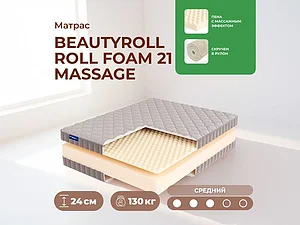 BeautyRoll Roll Foam 21 Massage 65�150
