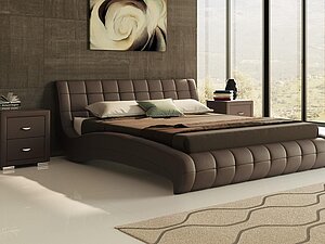 Купить кровать Райтон Nuvola-1 (экокожа стандарт) 200х190