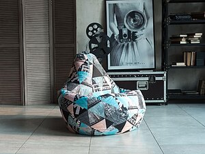 Купить кресло Dreambag мешок Груша XL, Жаккард