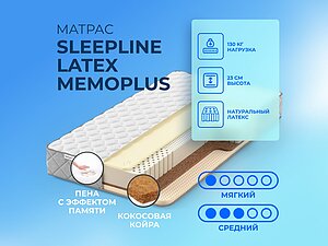   Sleepline Latex MemoPlus