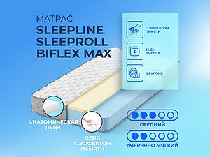   Sleepline SleepRoll BiFlex Max