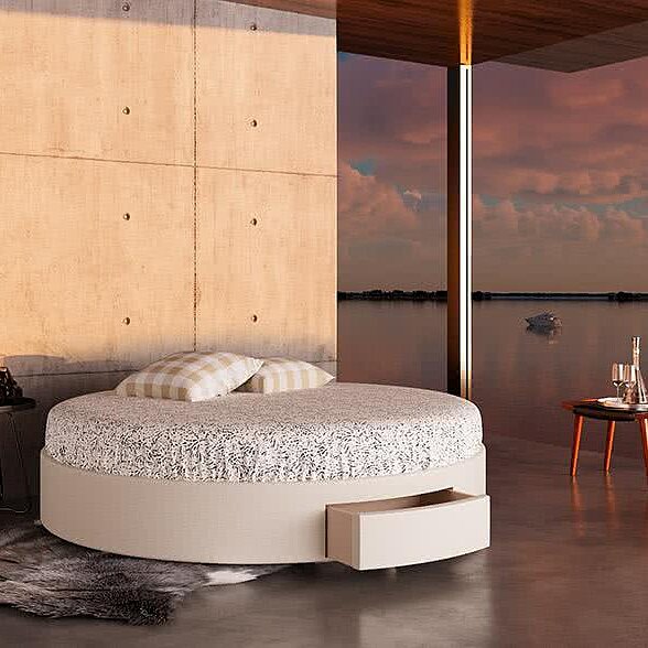 Plato round best sale bed