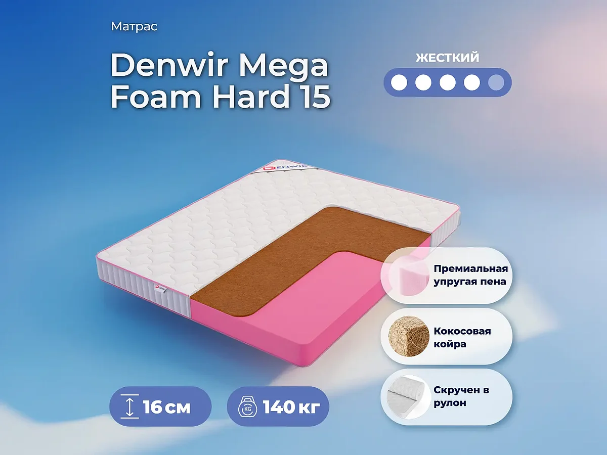 Denwir Mega Foam Hard 15