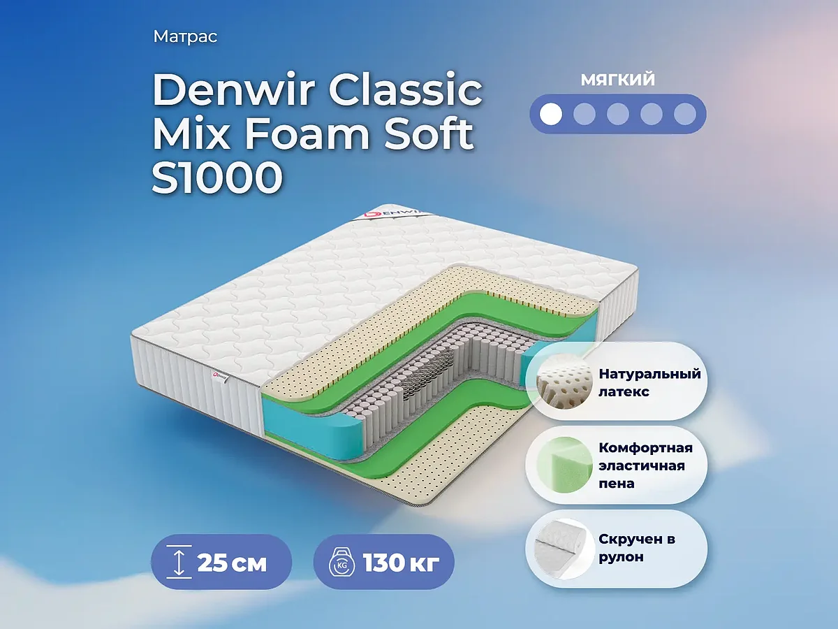 Denwir Classic Mix Foam Soft S1000