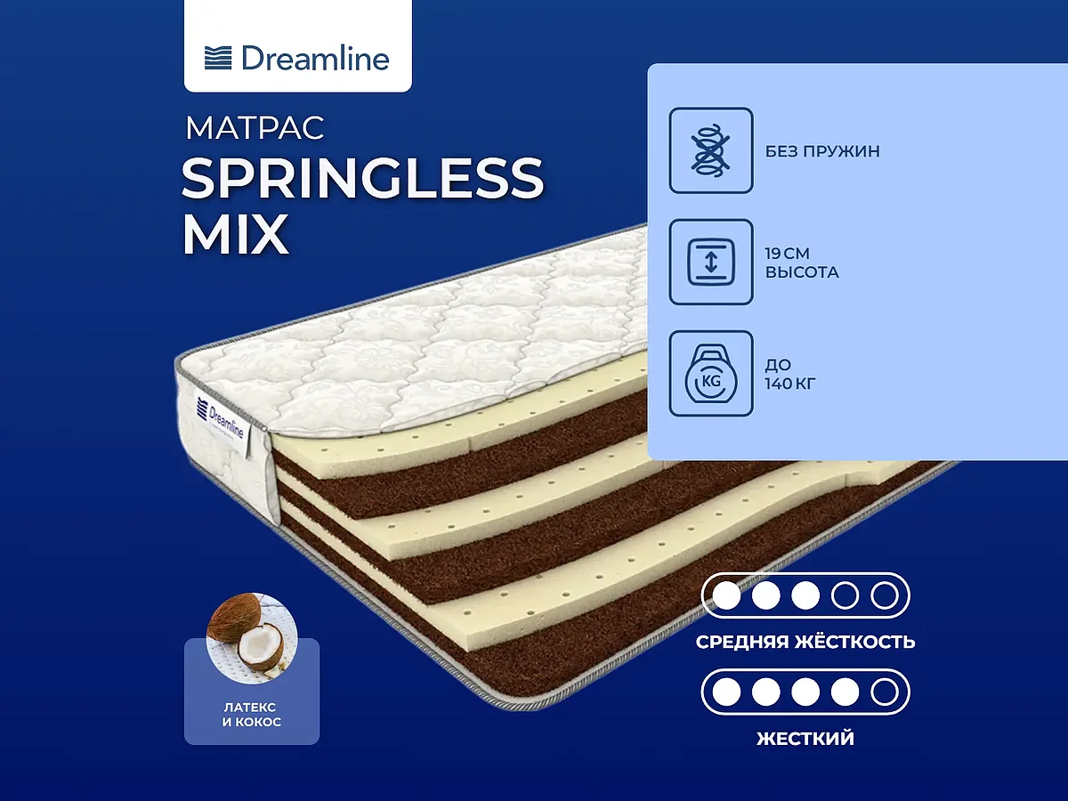 Dreamline Springless Mix