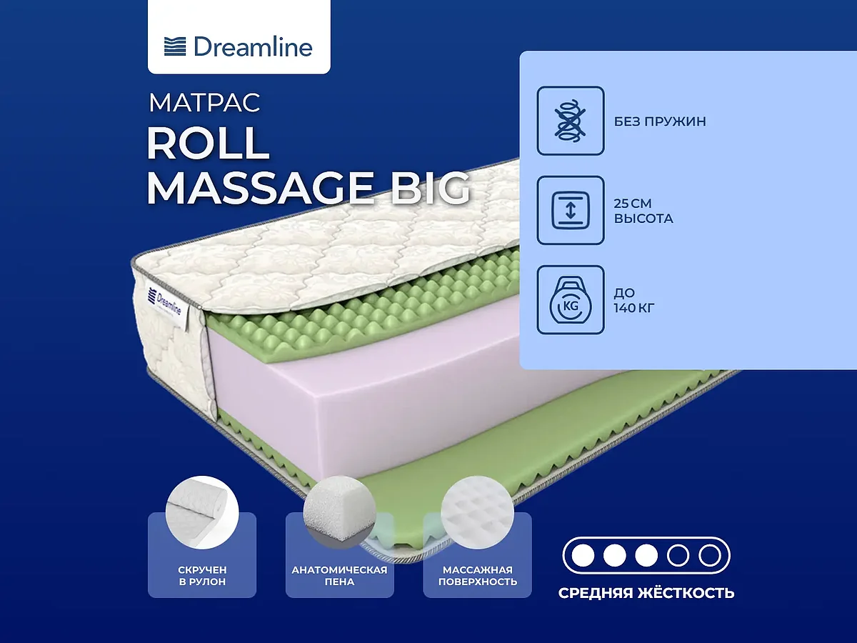 Dreamline Roll Massage BIG