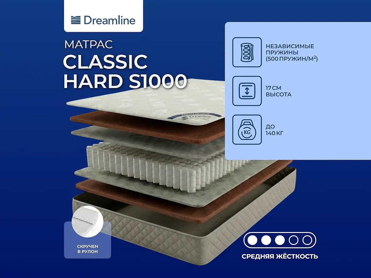 Dreamline Classic Hard S1000