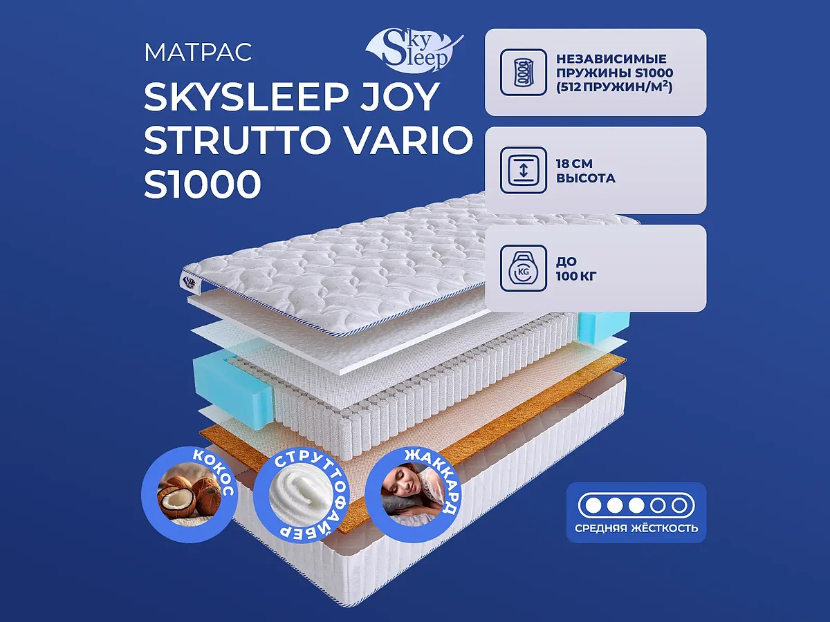 SkySleep Joy Strutto Vario S1000