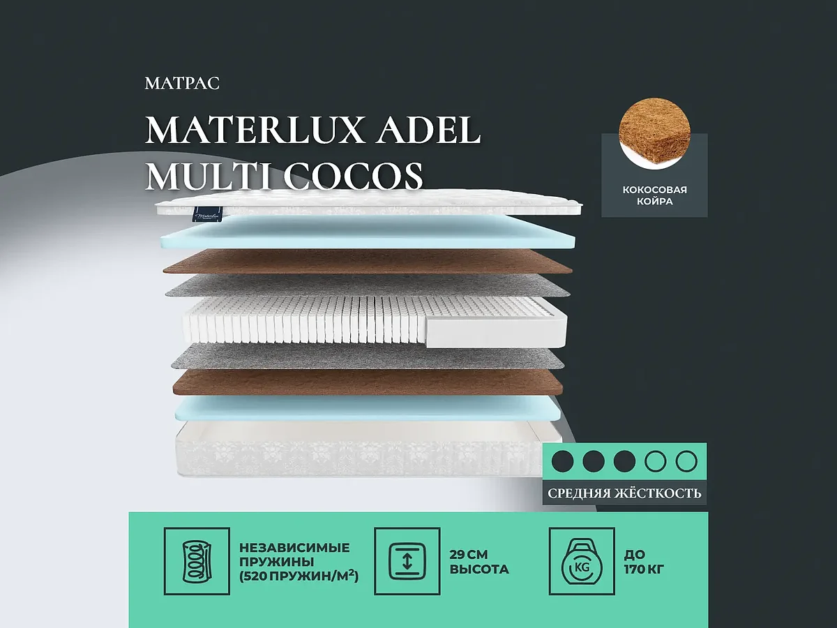 Materlux Adel Multi Cocos