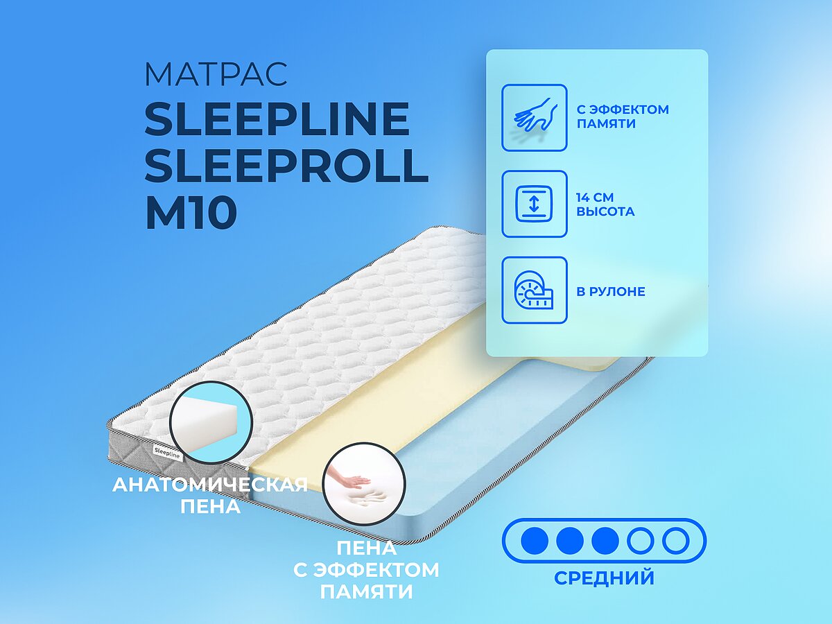 Матрас sleepline sleeproll