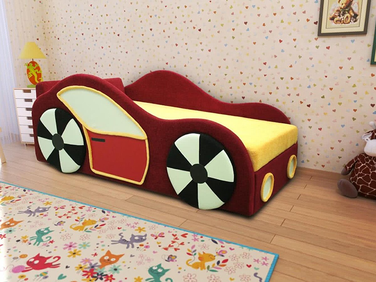 детские диваны кровати машины