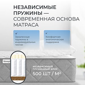 ������ Sleepline Marta S1000 � [160 x 210 ��] � ����������� ��������� ����, 500 ������/�&sup2;
