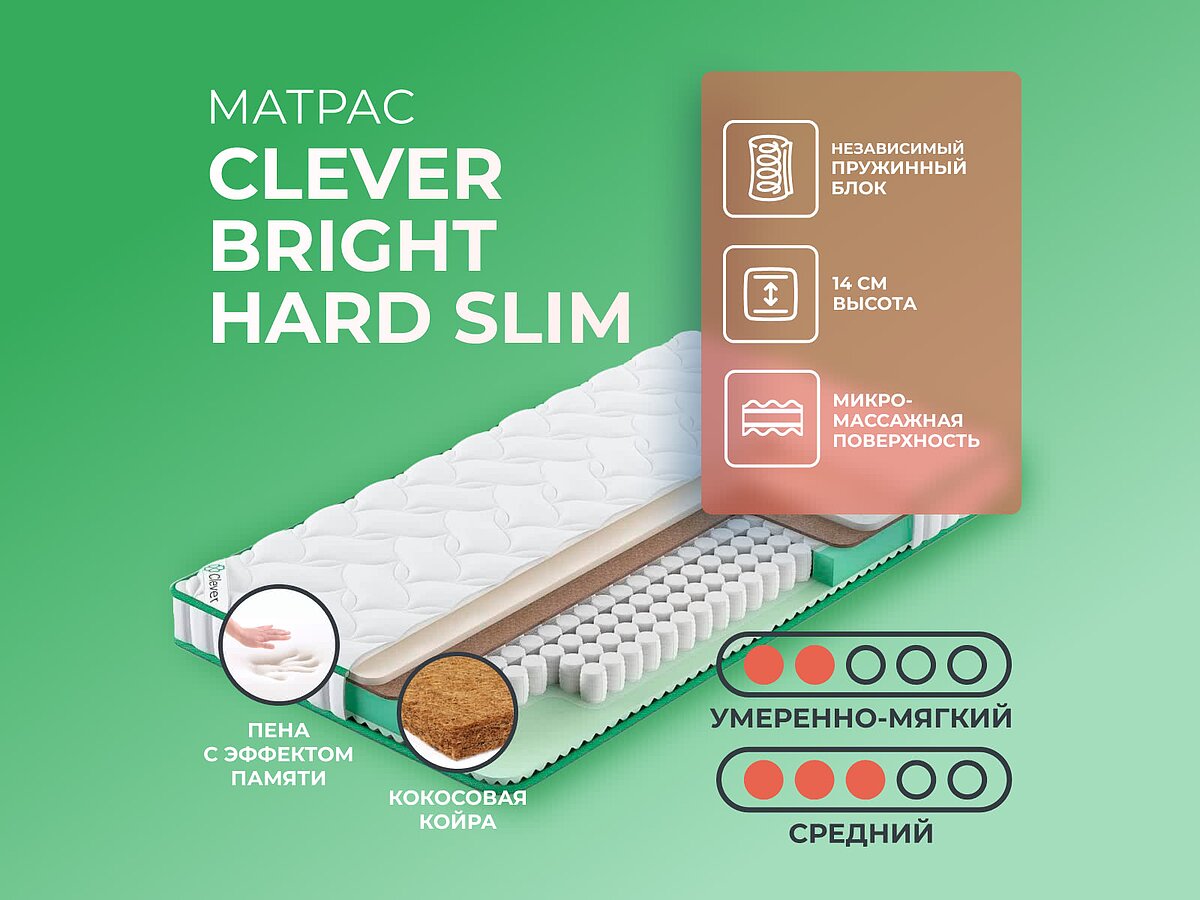 Clever Bright Hard Slim