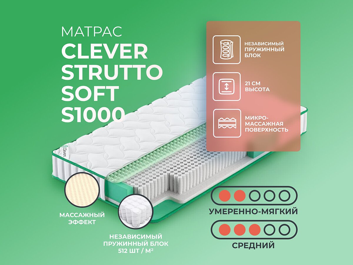 Clever Strutto Soft S1000