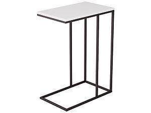 Купить стол Мебелик Агами белый/Чёрный