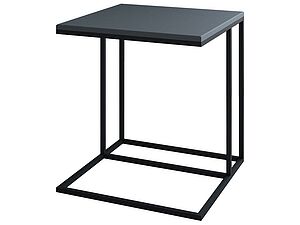Купить стол Мебелик Эгрет графит/Чёрный