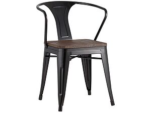   STOOL GROUP TOLIX ARM WOOD    / 