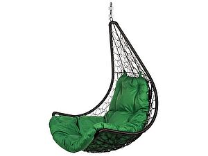 Купить кресло Bigarden Wind Black BS (без стойки) Зеленая подушка