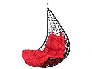 Купить кресло Bigarden Wind Black BS (без стойки) Красная подушка