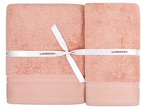 Полотенце Luxberry Ritz, лососевый, 70х140 см