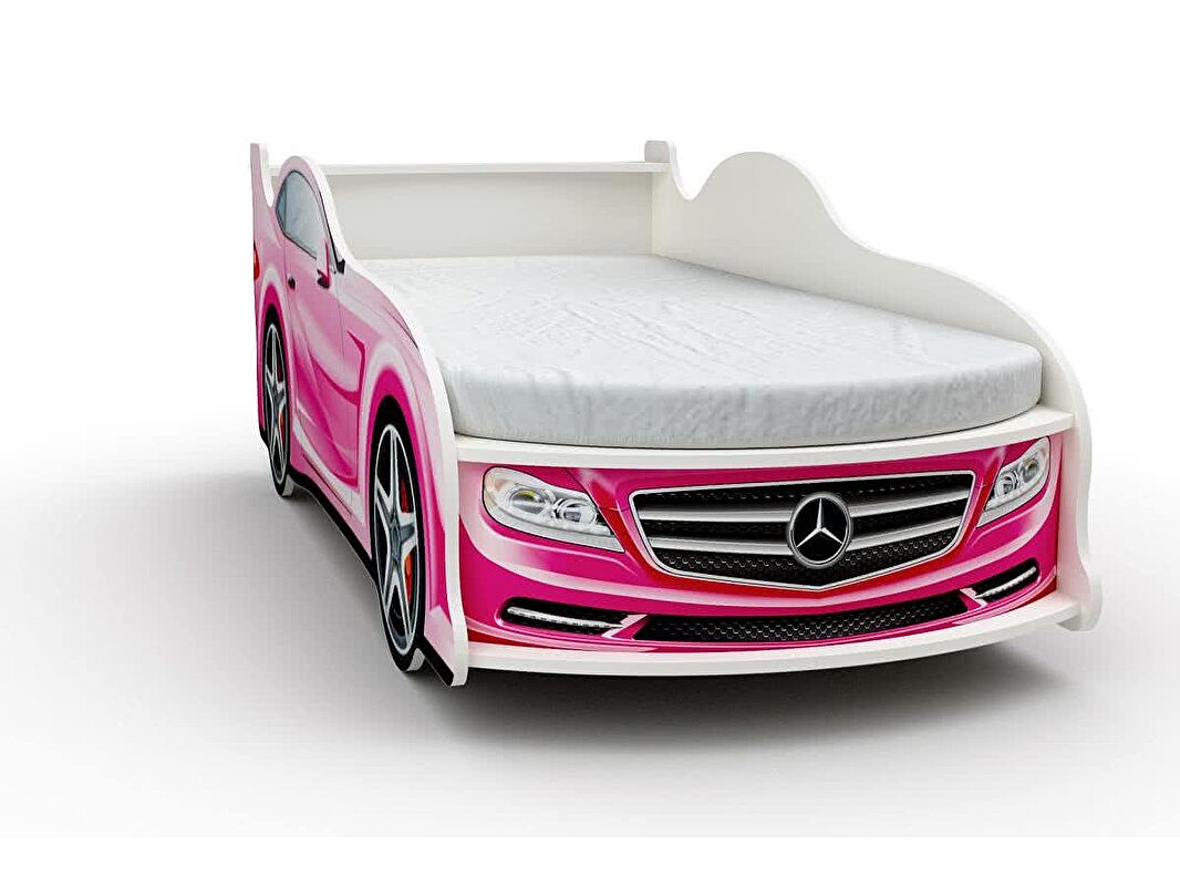 кровать для девочки в виде машинки