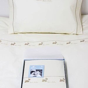 Детское постельное белье Luxberry Собачки, бежевый белый — Сделано в Португалии — 4 отзыва