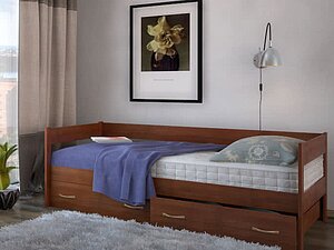 Кровать DreamLine Тахта с выкатными ящиками 80х190