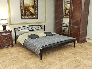 Кровать Стиллмет Волна (основание: металл)