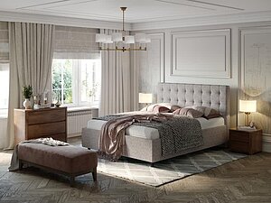 Кровать Орматек Scarlett (ткань стандарт) 140х220