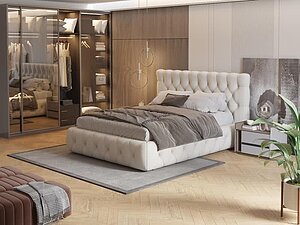Кровать Орматек Castello (ткань комфорт) 200х200