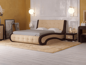 Кровать Орматек Leonardo с подъемным механизмом (экокожа стандарт) 200х190