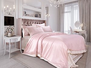 Постельное белье Luxe Dream Плаза Розовый