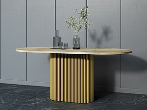   Genglass Trubis Oval Wood 20090 