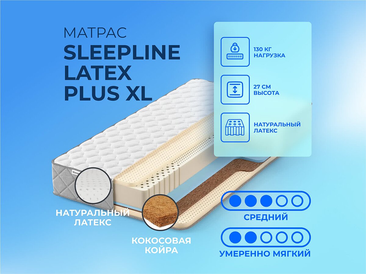 Sleepline Latex Plus XL