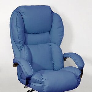 Кресло для руководителя Барон КВ-112-0419 темно-синий