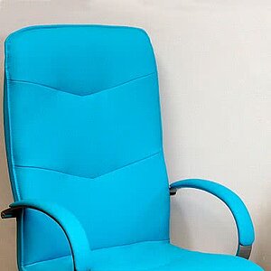 Кресло компьютерное Лидер КВ-112_0405 голубой